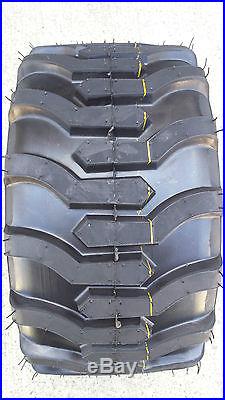2 18X8.50-10 4P OTR Garden Master Tires Lug R-4 R4 PAIR Loader Skid 18x8.5-10