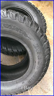 2 18X8.50-8 4 Ply Deestone D838 turf master style Turf Mower Tires