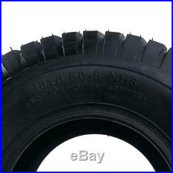 2 18x8.50-8 Lawn Mower Golf Cart Turf Front, Rear Tires SW 8.27 / 210mm