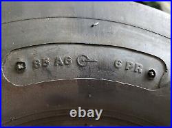 2 18x8.50-8 Vredestein V61 6-Ply 5-Rib Deep Tires and Tubes