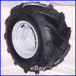 2 18x9.50-8 18/9.50-8 Riding Lawn Mower Garden Tractor Tire Rim Wheel Assembly