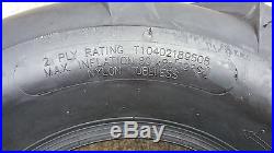 2 18x9.50-8 2P OTR FieldMaster Tires Lug AG PAIR 18x9.5-8 FREE SHIP