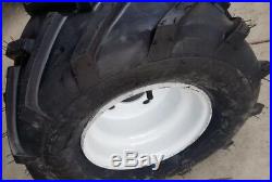 2 18x9.50-8 2P Tires 4 Hole Wheels MOUNTED ASSEMBLIES 0 offset FieldMaster