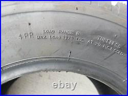 2 23X10.50-12 4 Ply Deestone D265 Turf Saver Lawn Mower Tires 23x10.5-12
