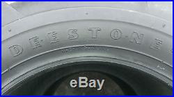 2 23X10.50-12 Deestone 6P Super Lug Tires AG DS5246