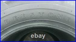 2 23X10.50-12 Deestone D405 4P Super Lug Tires AG DS5245 23x10.5-12