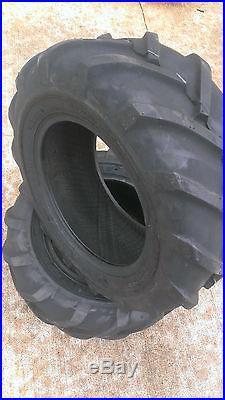 2 23X8.50-12 Deestone 4P Super Lug Tires DS5240