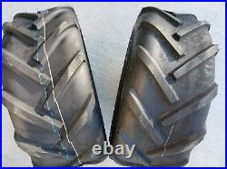 2 23X8.50-12 Deestone D405 6P Super Lug Tires AG DS5241 23x8.5-12