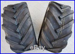 2 23X9.50-12 Deestone 4P Super Lug Tires AG DS5245 23x10.50-12 23x9.5-12