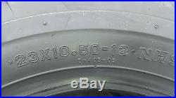 2 23X9.50-12 Deestone 4P Super Lug Tires AG DS5245 23x10.50-12 23x9.5-12