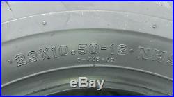 2 23/10.50-12 Deestone D405 4P Super Lug Tires AG DS5245 23/10.5-12