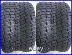 2 23x10.50-12 6 Ply HEAVY DUTY Deestone D838 turf master Mower Tire 23x10.5-12