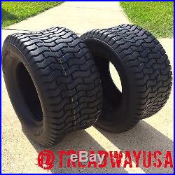 2 24x12.00-12 4 Ply Turf Lawn Mower Tires PAIR DS7051