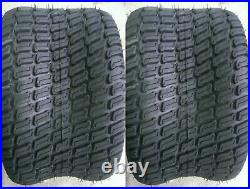 2 24x12.00-12 6 Ply HEAVY DUTY Deestone D838 turf master Mower Tire 24x12-12