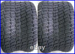 2 24x12-12 6 Ply HEAVY DUTY Deestone D838 Turf Master style Lawn Mower Tires