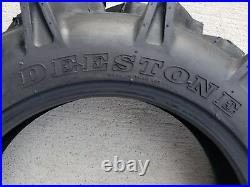 2 5-12 4P Deestone D413 G-W1 AG Super Lug Tires Tractor Traction TubeType R-1
