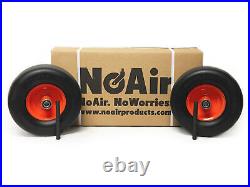 (2) Bad Boy Flat Free Wheel Assemblies 11x6.00-5 MZ Magnum Replaces 022-8049-00