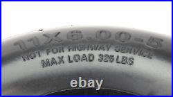 (2) Bad Boy Flat Free Wheel Assemblies 11x6.00-5 MZ Magnum Replaces 022-8049-00