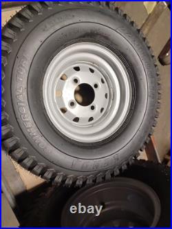 2 Ferris Simplicity Commercial 4LUG 22X11-10 Kenda Turf Wheel Tire Assembly Set