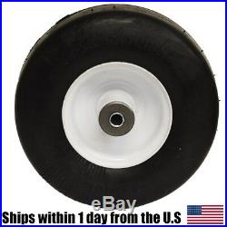 (2) Flat Free Solid Tire Front Caster Wheel 9x3.50-4 for Exmark 1-513648