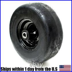 (2) Lawn Mower Front Solid Tire Rim 11x4x5 11x4-5 for Wright Stander 72460026