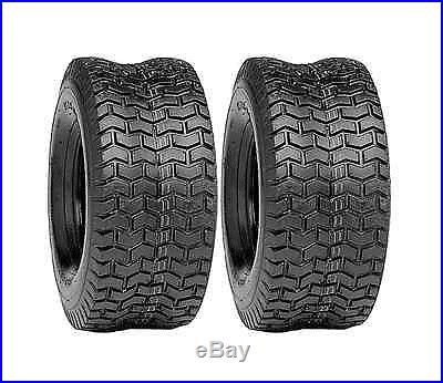 (2) New 16x6.50-8 TURF TIRES 4 Ply Tubeless for Garden Tractor / Rider / Mower