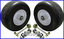 2 Pack 13x5x6 No Flat Front Solid Tire Puncture Proof For Exmark Toro Mowers