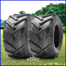 2 Packs 20x10-8 Lawn Mower Tires 4PR 20x10x8 Heavy Duty Garden Tractor Tyre Tire