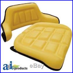2 Piece Yellow Seat Cushion Set John Deere F910, F911, F912, F915, F925, F930, F935#en