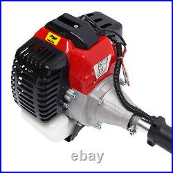 2 Stroke Trimmer Brush Cutter Grass Wacker Weed Eater Lawn Mower Gas Power 52cc