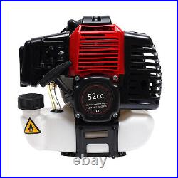 2 Stroke Trimmer Brush Cutter Grass Wacker Weed Eater Lawn Mower Gas Power 52cc
