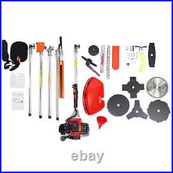 2 Stroke Trimmer Brush Cutter Grass Wacker Weed Eater Lawn Mower Gas Power 52cc