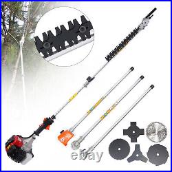 2 Stroke Trimmer Brush Cutter Grass Wacker Weed Eater Lawn Mower Gas Power 52cc
