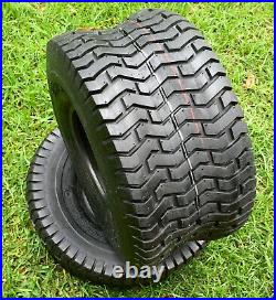 (2) Two 20x10.00-8 Lawn Tractor Rear D265 Turf Tubeless Tires 20x10-8 NHS