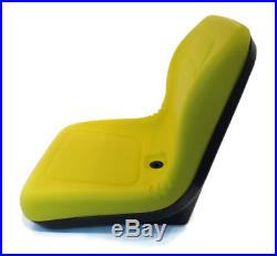 (2) Yellow HIGH BACK Seats John Deere Gator Gas Diesel 4x2 4x4 HPX TH 6x4 #AIY2