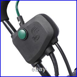 2-in-1 Electric Lawn Dethatcher with Collection Bag 16 Inch 15 Amp Scarifier