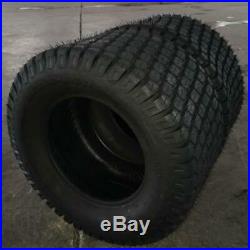2 x Tires 24x12.00-12 6 Ply D838 Turf Master Lawn Mower Tires 2205 lbs