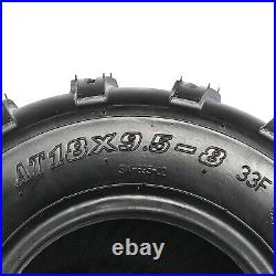 2pc 18x9.50-8 Tire Riding Lawn Mower Garden Tractor Turf Tire 18x9.5-8 ATV Quad
