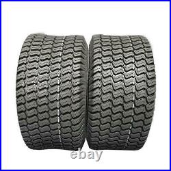 2pcs 20x10.00-8 Lawn Mower Tractor Turf Tires 2 Ply 20x10-8 Tubeless 750Lbs