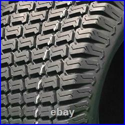 2pcs 20x10.00-8 Lawn Mower Tractor Turf Tires 2 Ply 20x10-8 Tubeless 750Lbs
