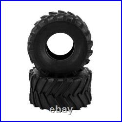 2pcs 20x10.00-8 Lawn Mower Tractor Turf Tires 4PR 20x10-8 Tubeless 1190Lbs