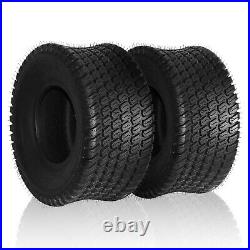 2pcs 22x11.00-10 Lawn Mower Tractor Turf Tires 4 Ply 22x11-10 Tubeless 1480Lbs