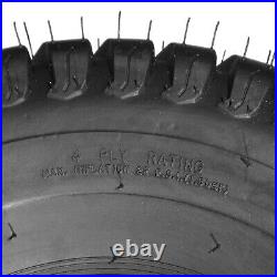 2pcs 22x11.00-10 Lawn Mower Tractor Turf Tires 4 Ply 22x11-10 Tubeless 1480Lbs