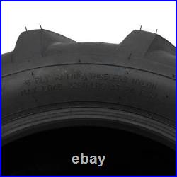 2pcs 23x10.50-12 Lawn Mower Super Lug Tires 6 Ply Rated 23x10.5-12 23 1050 12