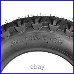 2pcs 23x10.5-12 Lawn Garden Turf Master Mower Tires 6 Ply 23x10.5x12