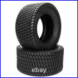 2pcs 24x9.50-12 Lawn Mower Tractor Turf Tires 4 Ply Rated 24x9.5-12 Tubeless