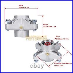 3PK Spindle for MTD Cub Cadet Z-Force Pro & Z-Force 44 48 50 54 60 Mower