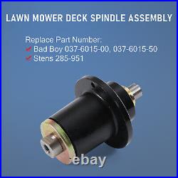 3 Pack Spindle Assy FIT Bad Boy 72 42 48 52 60 Deck 037-6015-00 037-6015-50