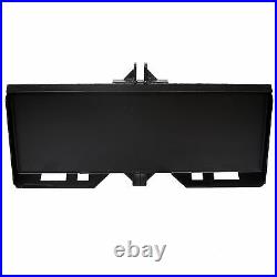 3 Point Attachment Adapter Skid Steer trailer hitch front loader case 129lbs HD