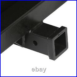 3 Point Attachment Adapter Skid Steer trailer hitch front loader case 129lbs HD